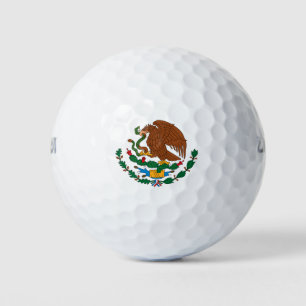 mexikanische Flagge Golfball