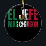 Mexikanische Flagge Herren Cholo Mexikanischer Pri Keramik Ornament<br><div class="desc">mexikanische Flagge Herren Cholo Mexikanischer Pride Cinco De Mayo El Jefe Geschenk. Perfektes Geschenk für Ihren Vater,  Mama,  Papa,  Männer,  Frauen,  Freunde und Familienmitglieder am Erntedank Tag,  Weihnachten,  Muttertag,  Vatertag,  4. Juli,  1776 Unabhängiger Tag,  Veteranen Tag,  Halloween,  Patrick's Day</div>