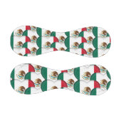 Mexikanische Flagge, Herz - Baseballs, Liebe Mexik Baseball (Paneele)