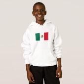 mexikanische Flagge Hoodie (Vorne ganz)