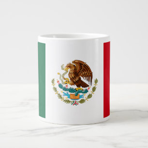 mexikanische Flagge Jumbo-Tasse
