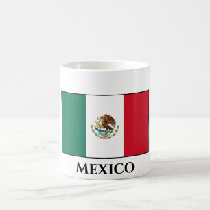 Mexikanische Flagge Kaffeetasse