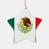 mexikanische Flagge Keramik Ornament (Rechts)