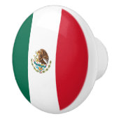 mexikanische Flagge Keramikknauf (Rechts)