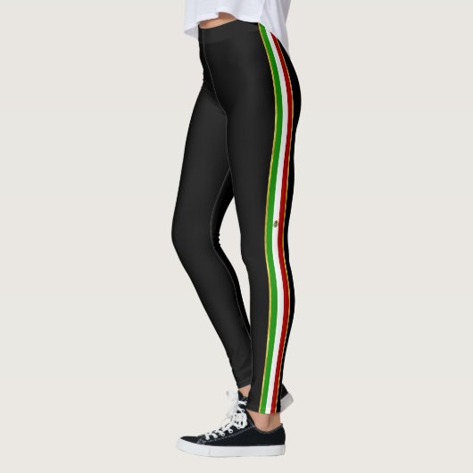 Mexikanische Flagge Leggings (Links)