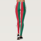 mexikanische Flagge Leggings (Rückseite)