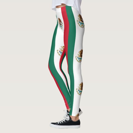 mexikanische Flagge Leggings (Links)