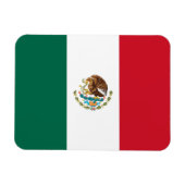 mexikanische Flagge Magnet (Horizontal)