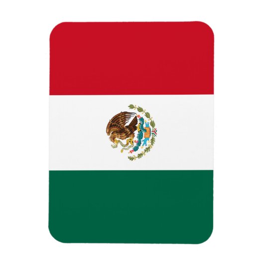 mexikanische Flagge Magnet (Vertikal)