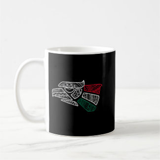 Mexikanische Flagge mexikanischer Adler Aztec Styl Kaffeetasse