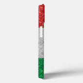 mexikanische Flagge mexikanischer Glitzer Trendy S Case-Mate iPhone Hülle (Rückseite / Rechts)