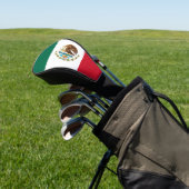 Mexikanische Flagge mexikanisches Patriotikum Golf Headcover (In SItu)