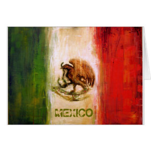 MEXIKANISCHE FLAGGE - MEXIKO-ART