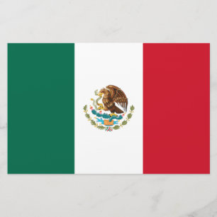 Mexikanische Flagge (Mexiko) Briefpapier