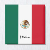 Mexikanische Flagge & Mexiko - Ferien-/Sportfans Magnet