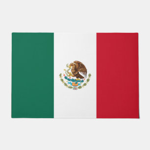 Mexikanische Flagge (Mexiko) Fußmatte