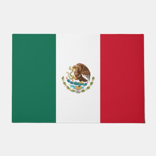 Mexikanische Flagge (Mexiko) Fußmatte (Vorderseite)