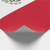 Mexikanische Flagge (Mexiko) Geschenkpapier (Ecke)