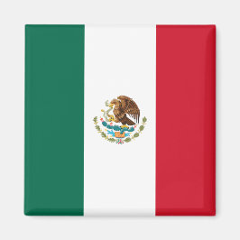 Mexikanische Flagge (Mexiko) Magnet