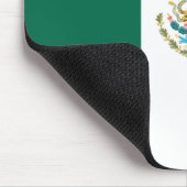 Mexikanische Flagge (Mexiko) Mousepad (Ecke)