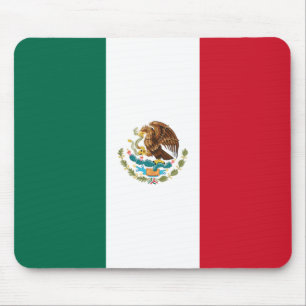 Mexikanische Flagge (Mexiko) Mousepad