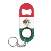 mexikanische Flagge Mini Flaschenöffner (Vorderseite)
