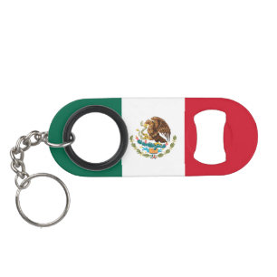 Mexikanische Flagge Mini Flaschenöffner