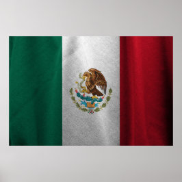 mexikanische Flagge Poster