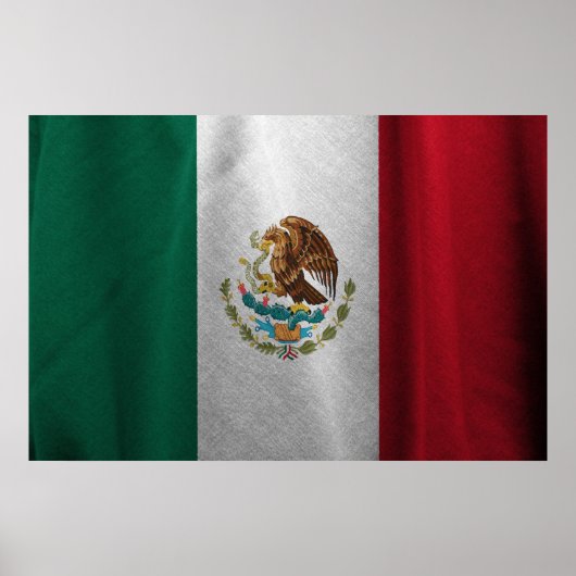 mexikanische Flagge Poster (Vorne)