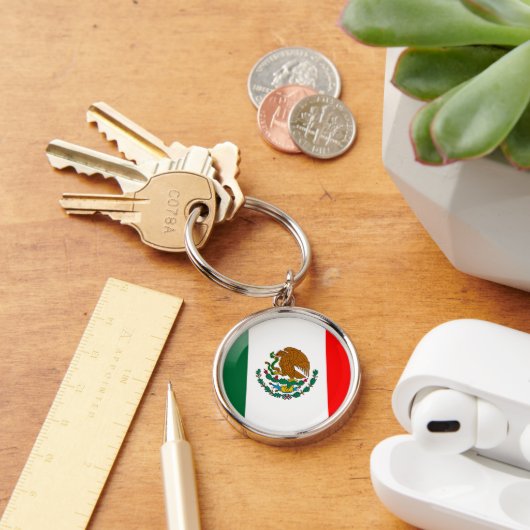 mexikanische Flagge Schlüsselanhänger (Schreibtisch)