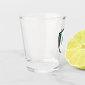 mexikanische Flagge Schnapsglas (Links)