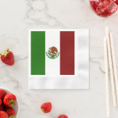 mexikanische Flagge Serviette (Beispiel)