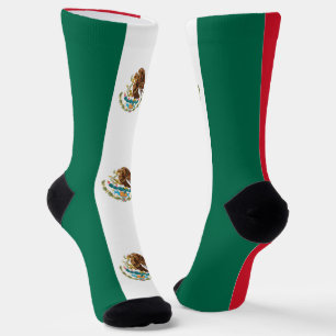 Mexikanische Flagge Socken