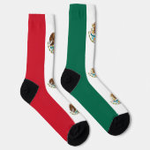mexikanische Flagge Socken (Rechts)