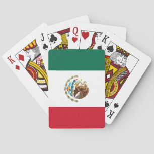 Mexikanische Flagge Spielkarten, Poker Spielkarten