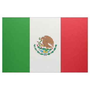 Mexikanische Flagge Stoff