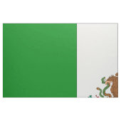 Mexikanische Flagge Stoff (Fat Quarter (45,7 x 55,9 cm))