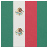 mexikanische Flagge Stoff (Nahaufnahme)