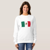 mexikanische Flagge Sweatshirt (Vorne ganz)