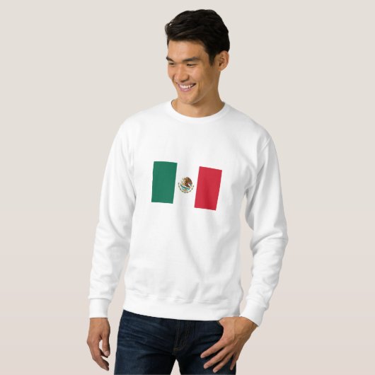 mexikanische Flagge Sweatshirt (Vorne ganz)