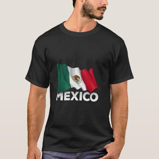 Mexikanische Flagge T-Shirt (Vorderseite)