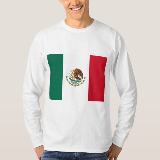 mexikanische Flagge T-Shirt (Vorderseite)