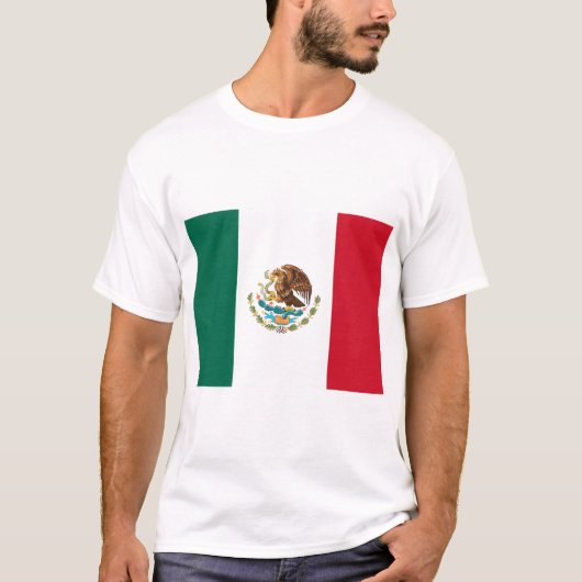 mexikanische Flagge T-Shirt (Vorderseite)