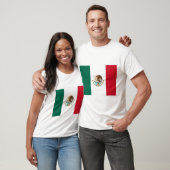 mexikanische Flagge T-Shirt (Unisex)