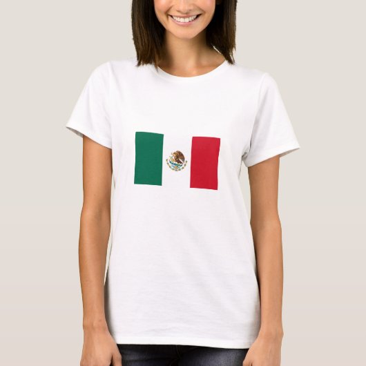 mexikanische Flagge T-Shirt (Vorderseite)