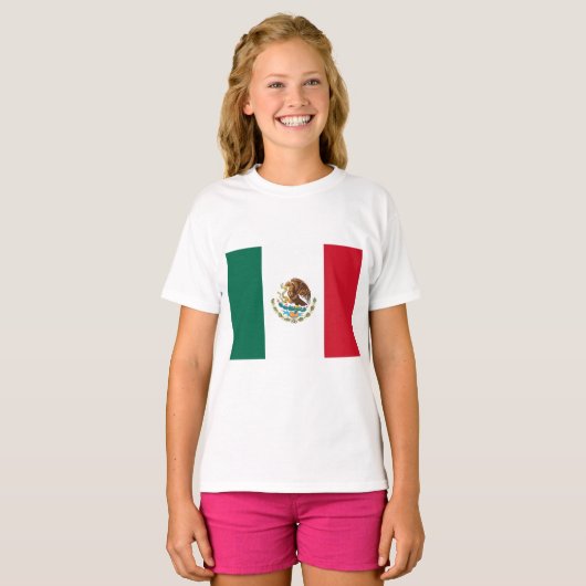 mexikanische Flagge T-Shirt (Vorne ganz)