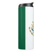 mexikanische Flagge Thermosbecher (Nach links gedreht)