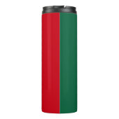 mexikanische Flagge Thermosbecher (Rückseite)