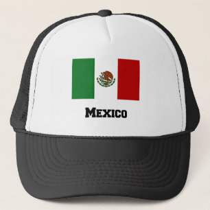 mexikanische Flagge und Text Truckerkappe