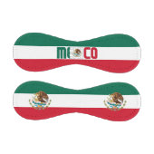 Mexikanische Flagge und Wappen Patriotisch Baseball (Paneele)